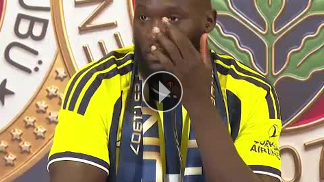 Romelu Lukaku: '�smail Kartal �ok d�r�st'