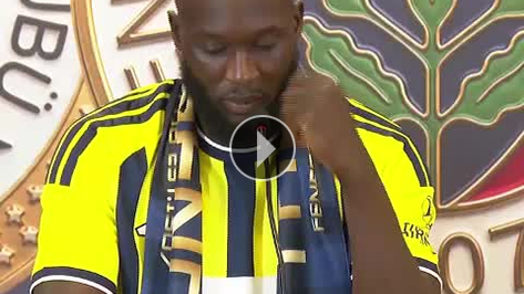 Lukaku: 'Fenerbah�e'de �ok kaliteli oyuncu var'