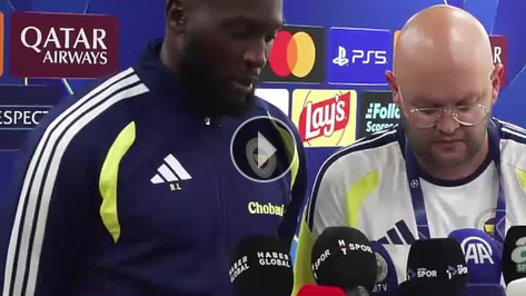 Romelu Lukaku: '�u an y�zde 75 haz�r�m'