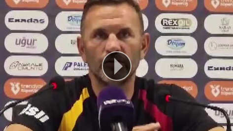 Okan Buruk: 'D��ar�dan her �ey kolay g�r�n�yor!'