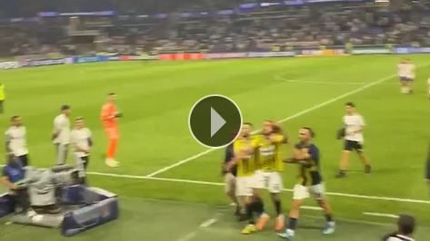Lyon'da Matteo Guendouzi'ye sald�r�!