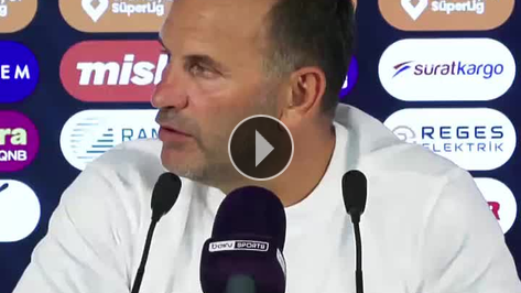 Okan Buruk: 'Stoper, santrfor, orta saha transferi d���n�yoruz'