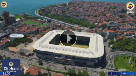 Fenerbah�e, stadyumun yeni halini a��klad�!