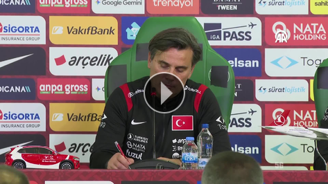 Montella'dan T�rkiye ve �talya i�in 'de�er' k�yas�
