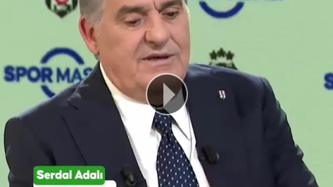 Serdal Adal�: 'Be�ikta�'�n �ampiyonluktan ba�ka bir d���ncesi olamaz'
