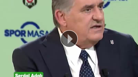 Serdal Adal�'dan hakem kararlar�na tepki: '�n�m�z� kesmek i�in...'