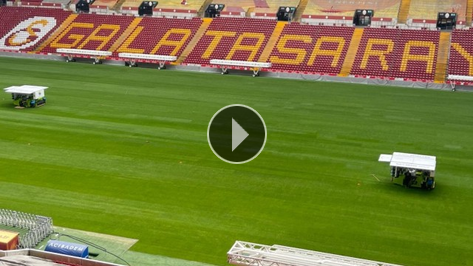 RAMS Park'ta zemin yenilendi! ��te son g�r�nt�