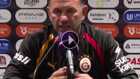 Okan Buruk: 'Oyuncular� bu ma�la yarg�lamayal�m'