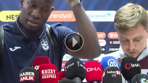 Andre Onana: 'T�m tak�m iyi performans sergiledi'