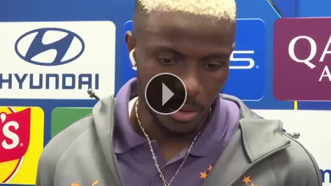 Victor Osimhen'den derbi yorumu
