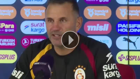 Okan Buruk: 'Belki de en rahat ma��m�z� oynad�k'
