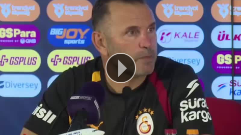 Okan Buruk'tan kavga cevab�: 'Kaybeden tak�m gerginle�iyor'