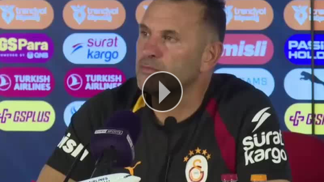 Okan Buruk: 'Lille ma�� kaderi de�i�tirdi.' 