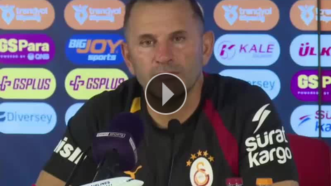 Okan Buruk: 'Lukaku ile �n alan bask�s�n� beklemedik'