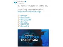 Tempo Storm yeni CS:GO takmn duyurdu! HS ve fox geri dnyor ! Galerisi