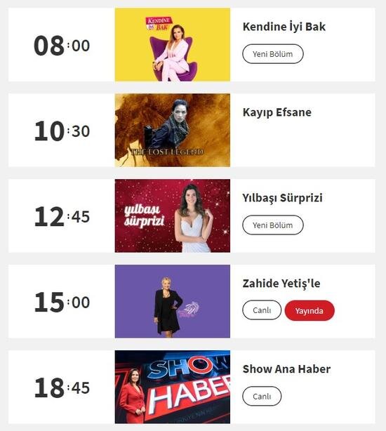 31 aralik show tv yayin akisi show tv izle 2019 yilbasi