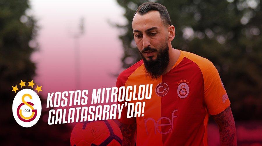 Konstantinos Mitroglou Galatasaray Formasini Giydi Sporx Galeri