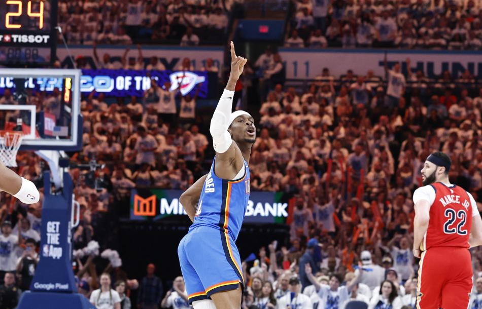 THUNDER 2-0 PELICANS