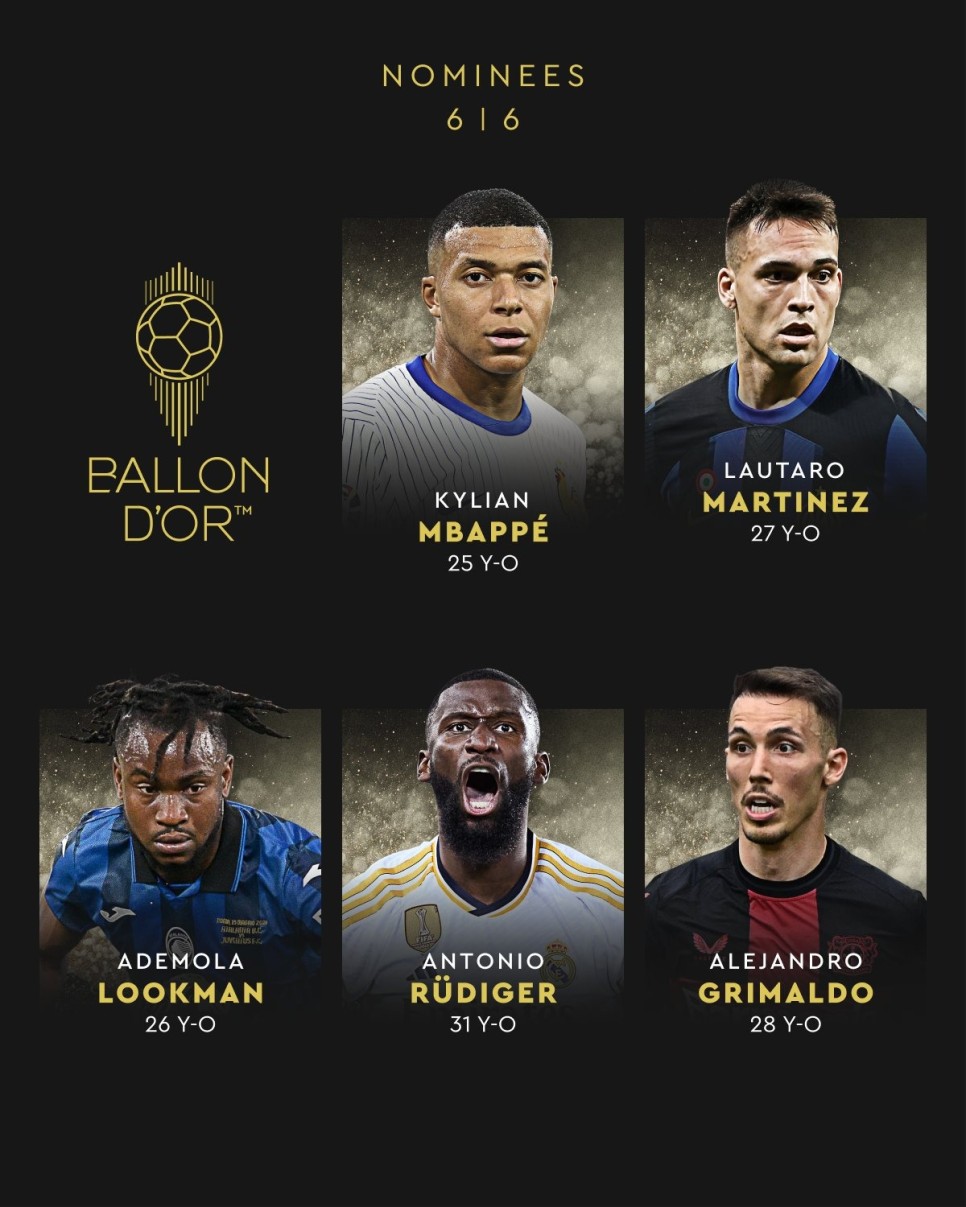 BALLON D'OR ADAYLARI