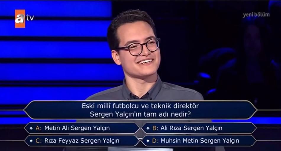 SERGEN YALIN'IN TAM ADI