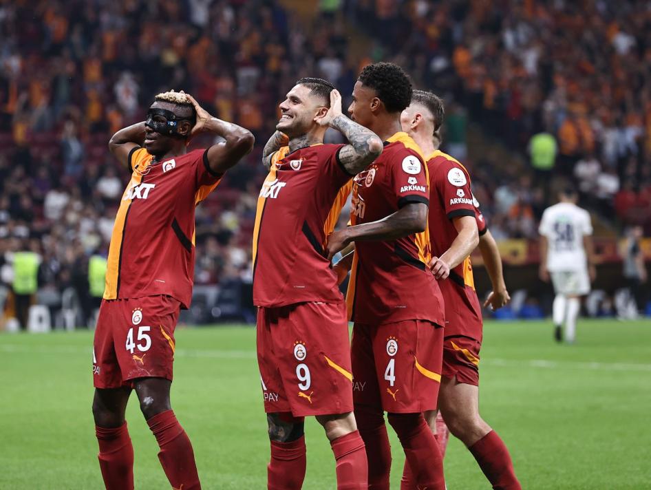 GALATASARAY'IN GOLCLER FORMDA