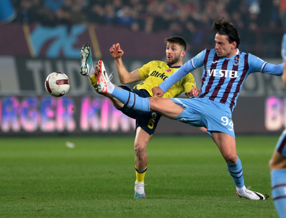 TRABZONSPOR-FENERBAHE: 11 FRE