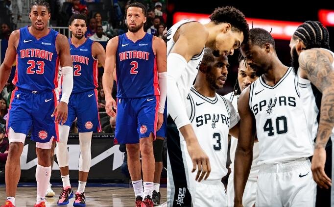 Detroit Pistons ve San Antonio Spurs'n geliimi