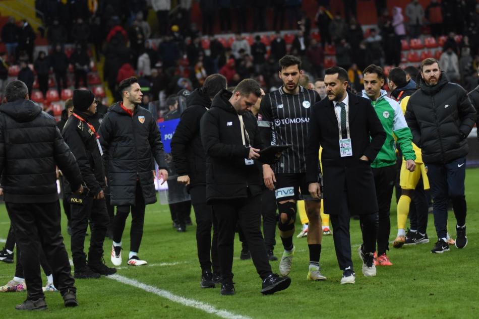 KONYASPOR'DAN HAKEM TEPKS!