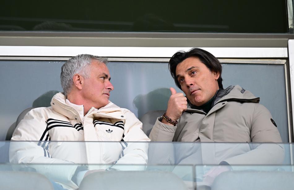 MOURINHO VE MONTELLA TR�B�NDE