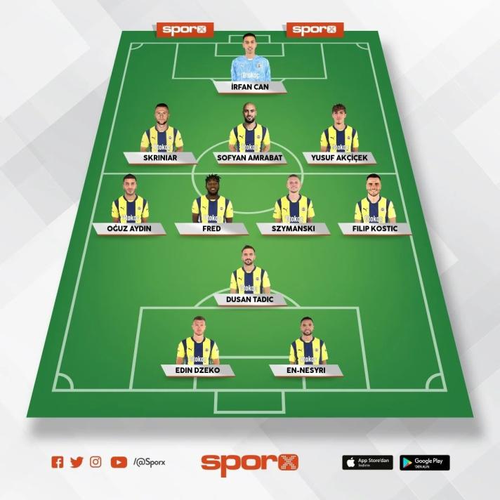 FENERBAH�E'N�N MUHTEMEL 11'�