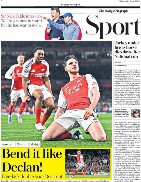 THE TELEGRAPH (�NG�LTERE)