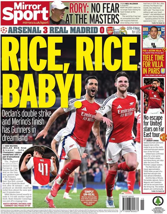 THE MIRROR (�NG�LTERE)