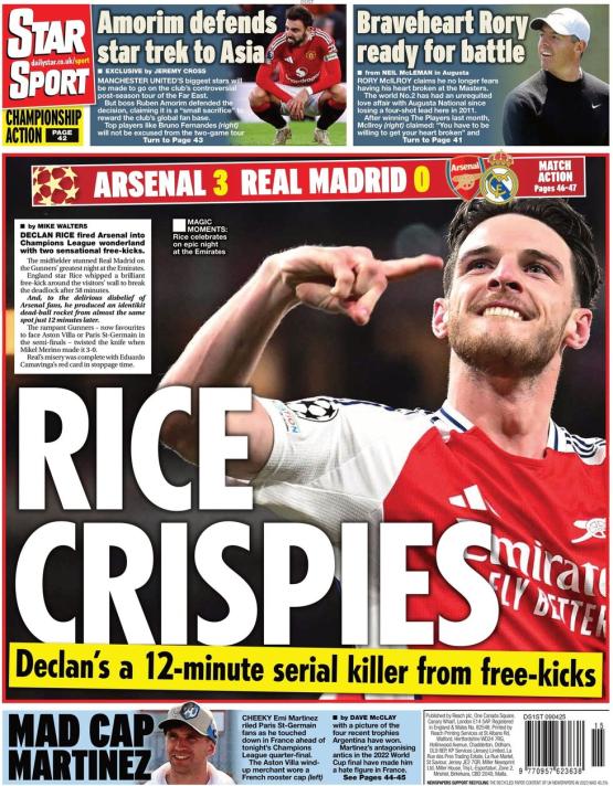 THE STAR (�NG�LTERE)