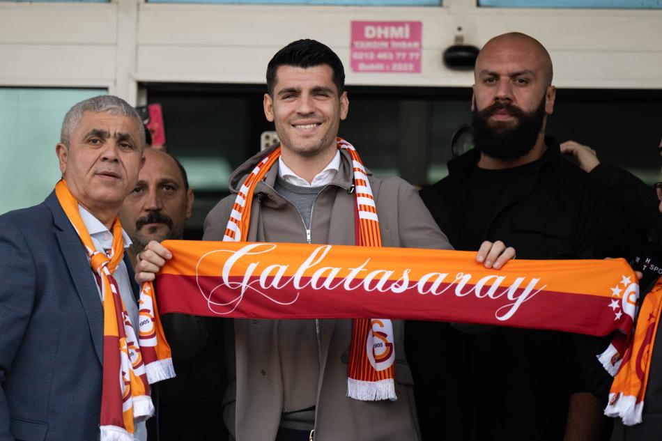 ALVARO MORATA GALATASARAY'DA!