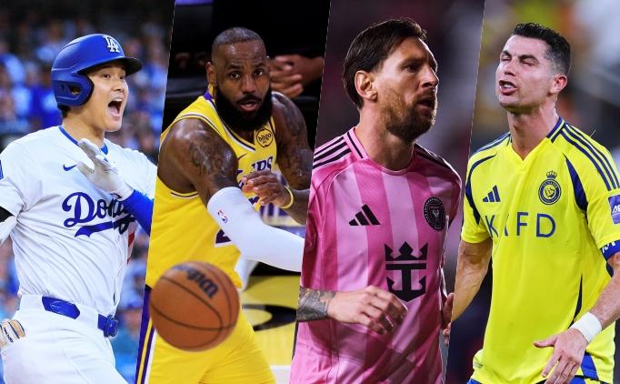 D�NYADA EN �OK KAZANAN 10 SPORCU