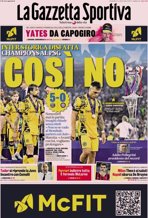 LA GAZETTA DELLO SPORT (�TALYA)