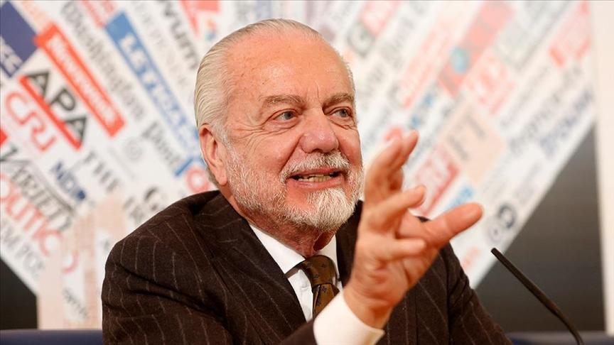 NAPOLI BAŞKANI DE LAURENTIIS AÇIKLAMA YAPTI