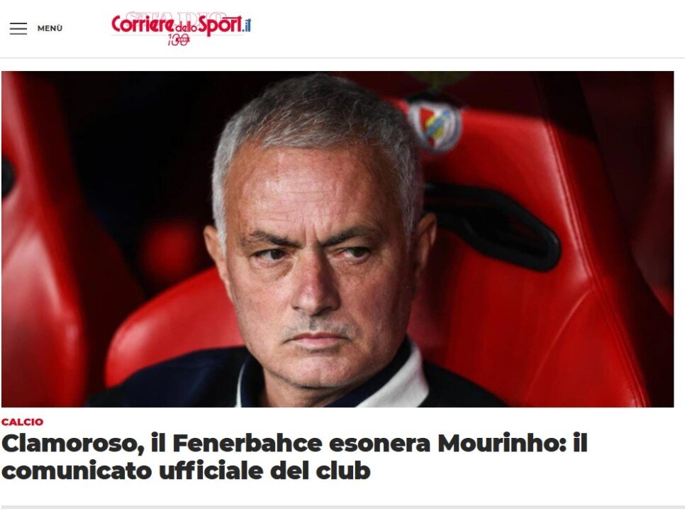CORRIERE DELLO SPORT / �TALYA