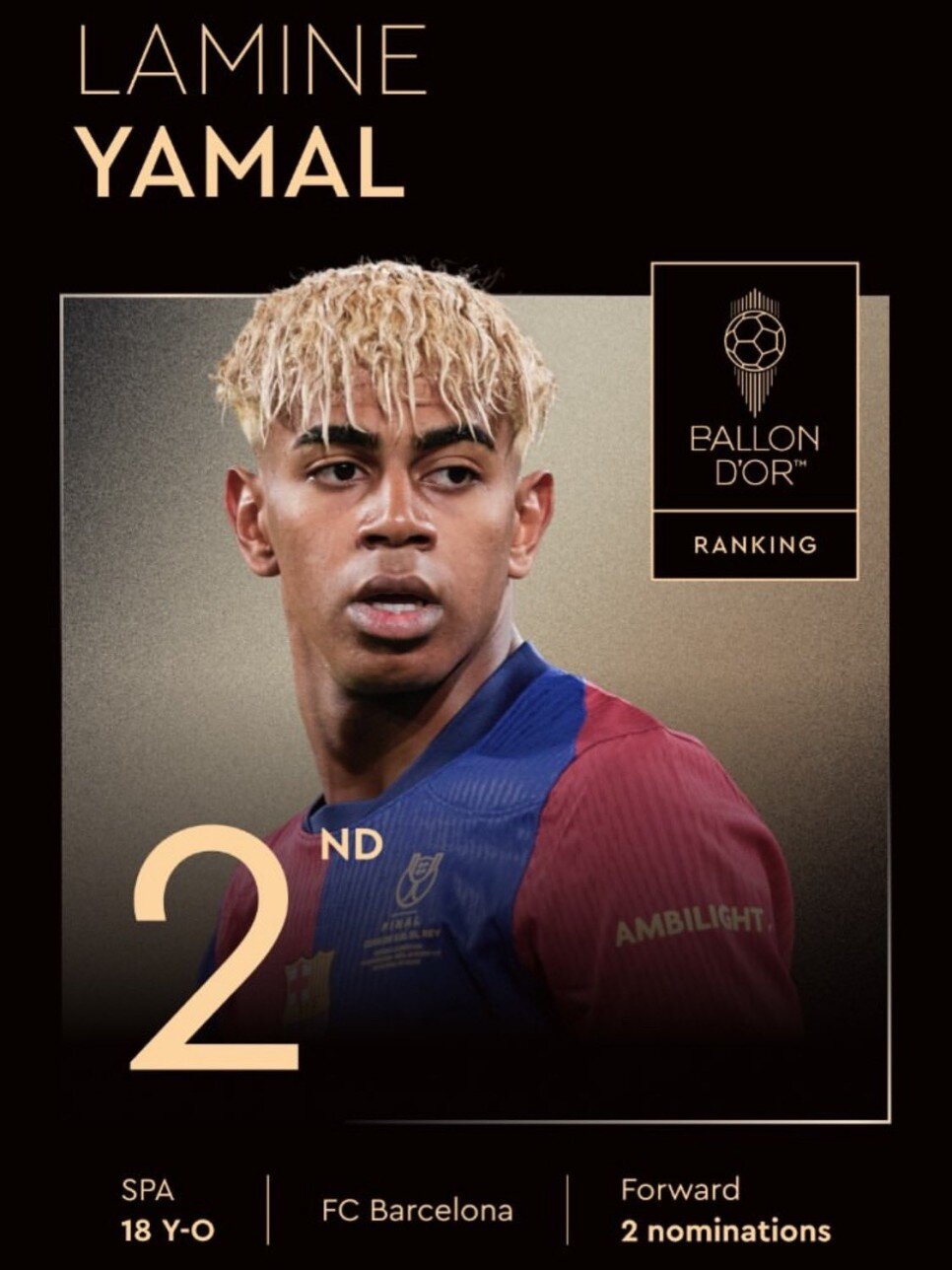 2- LAMINE YAMAL