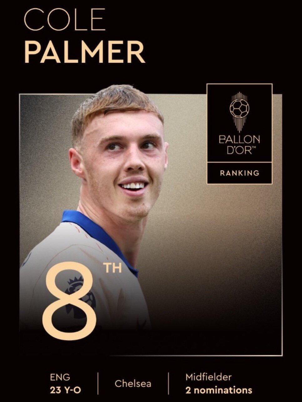 8- COLE PALMER