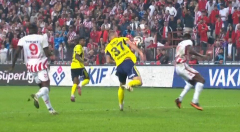DK:58 SAMSUNSPOR'UN �PTAL ED�LEN PENALTISI