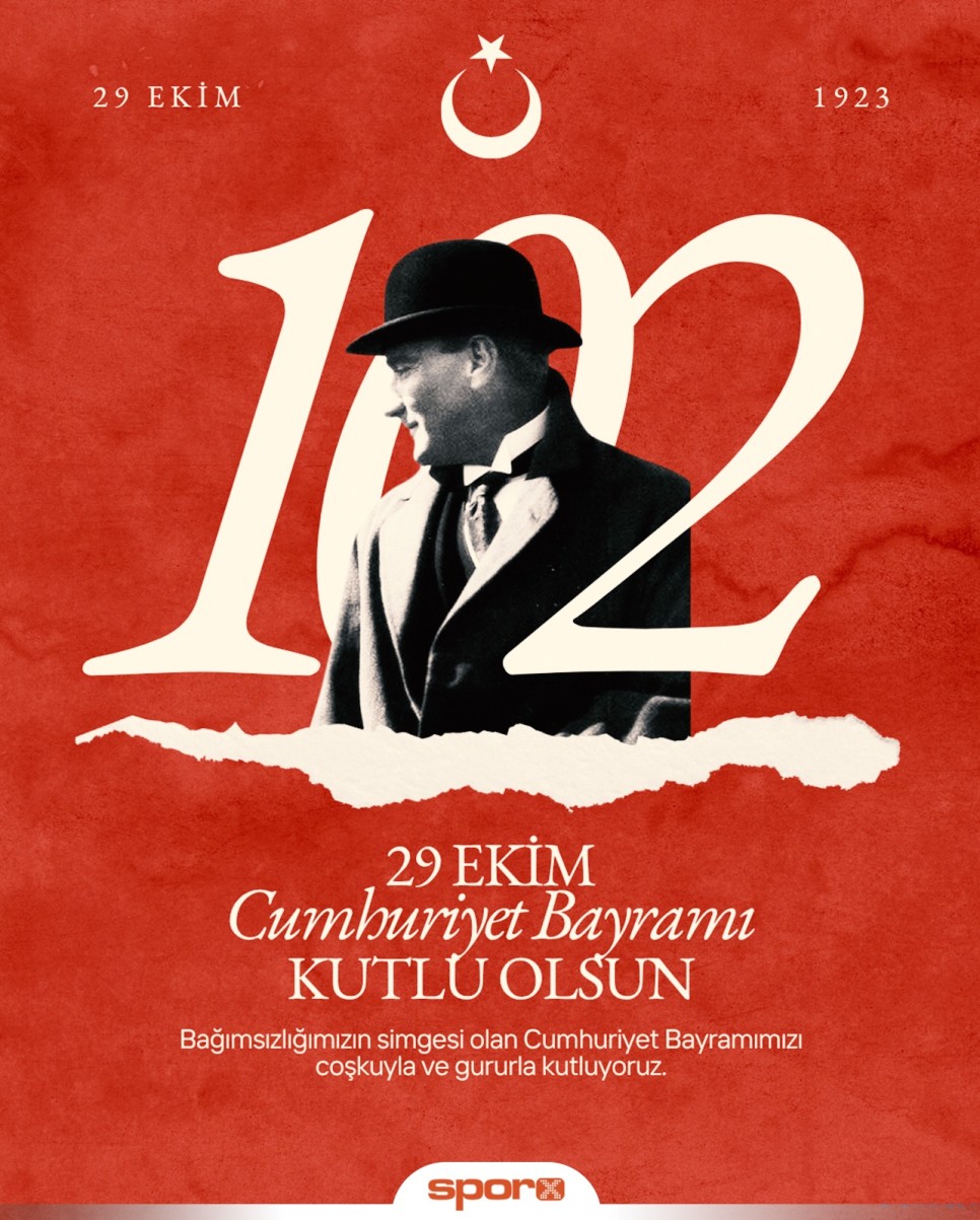 CUMHURYETMZN 102. YILI KUTLU OLSUN