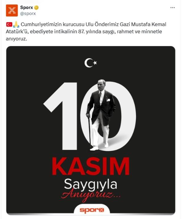 10 KASIM PAYLAIMLARI