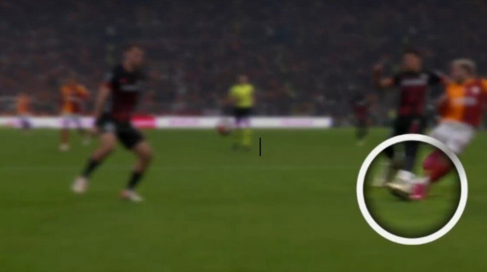 45+2 BARI� ALPER PENALTI POZ�SYONU