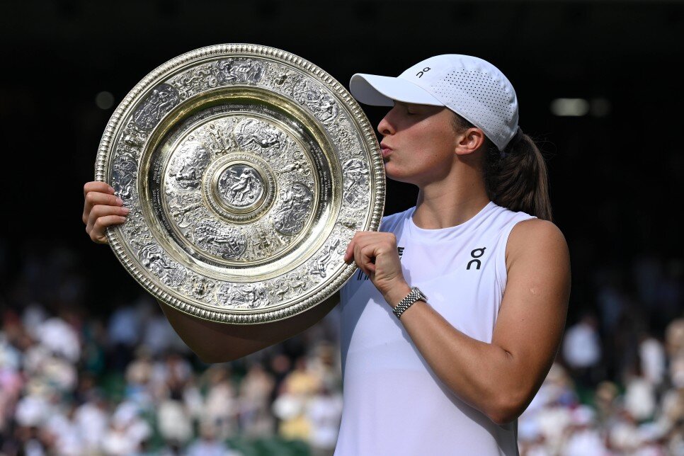 IGA SWIATEK, WIMBLEDON �AMP�YONU