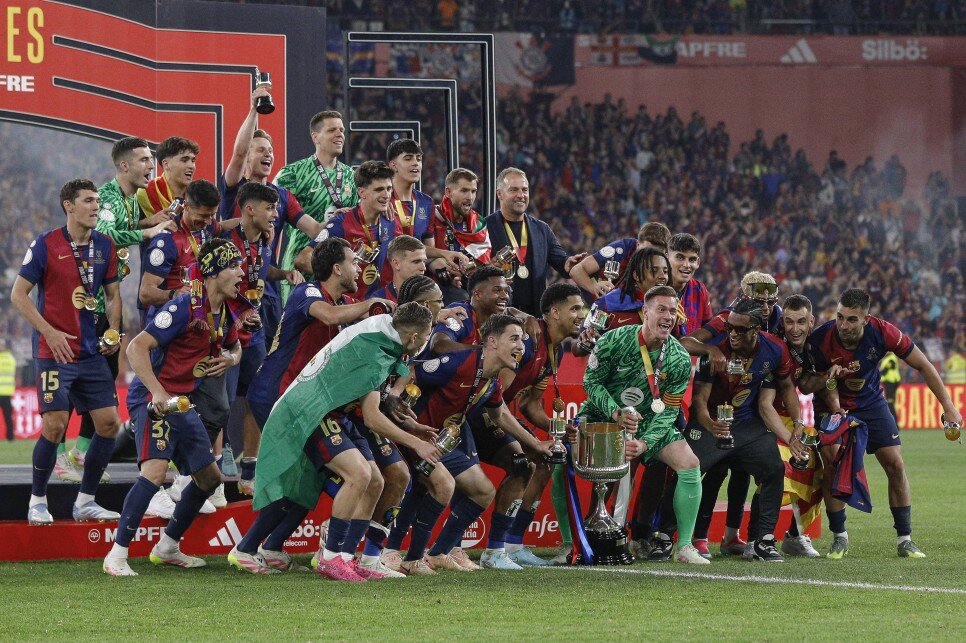 BARCELONA, KRAL KUPASI'NI KAZANDI