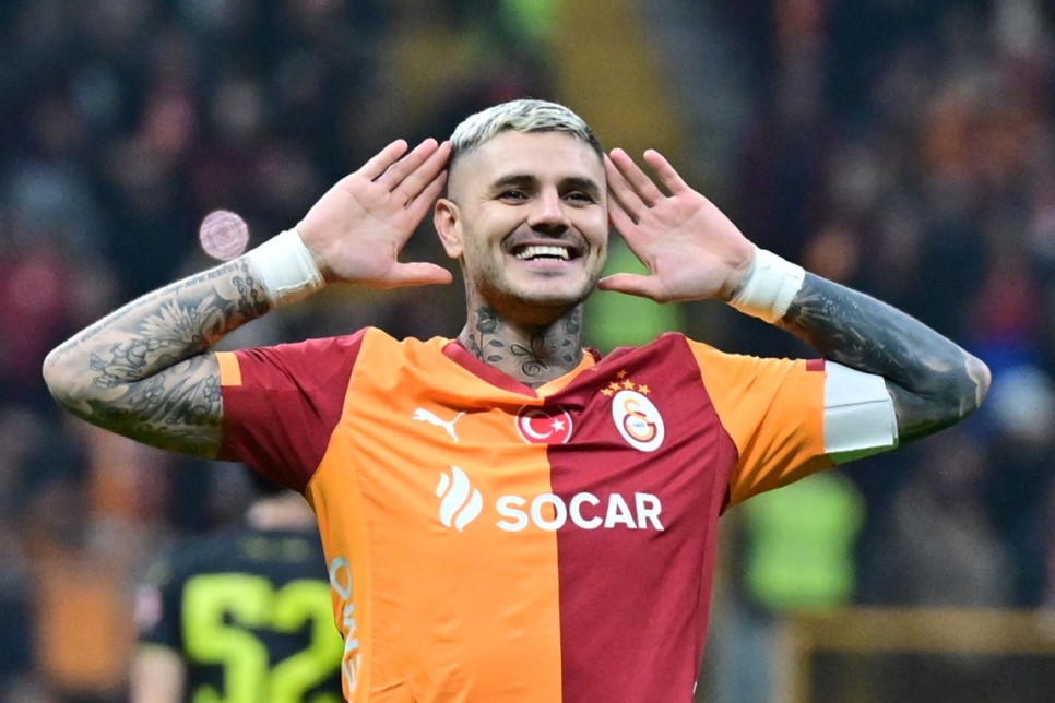 G.SARAY'DA ICARDI GEL��MES�