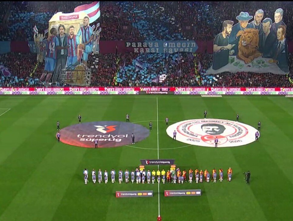 TRABZNSPOR'DAN KOREOGRAF�