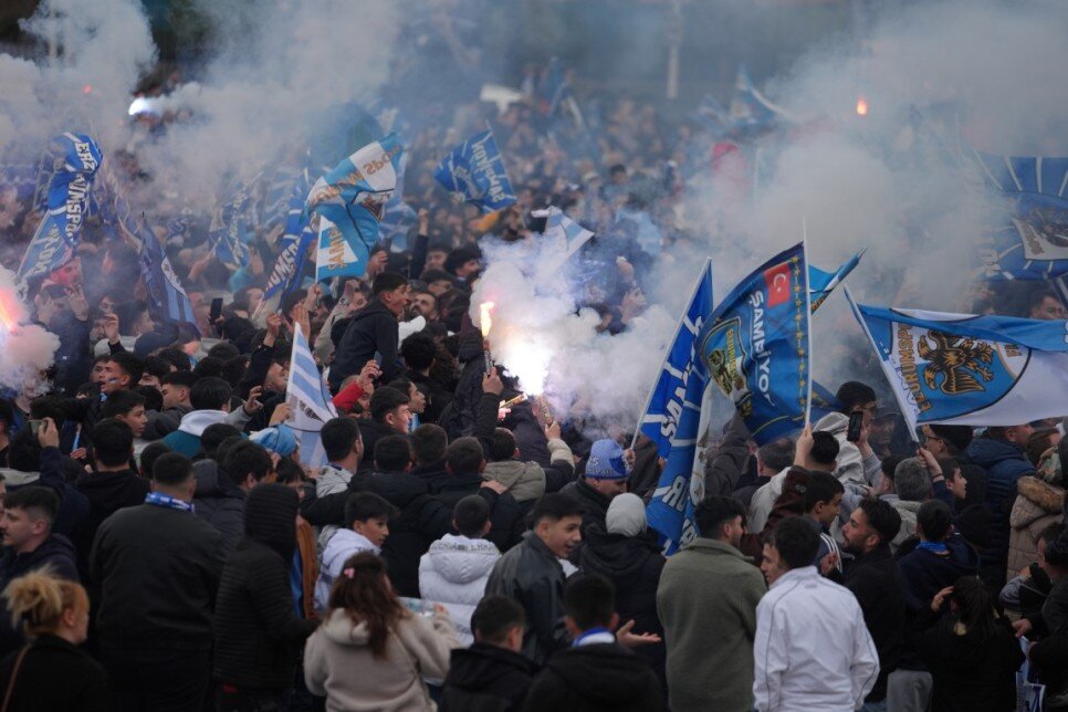 ERZURUM'DA S�PER L�G CO�KUSU