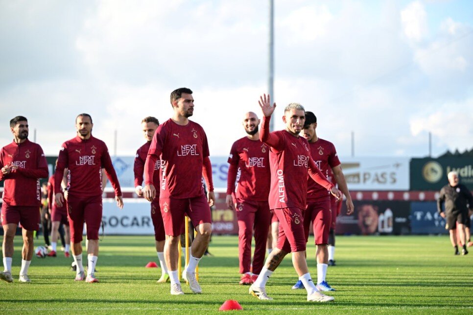 G.SARAY'DA HAZIRLIK BA�LADI